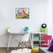 Stupell Industries Fluttering Unicorns & Rainbow Canvas Wall Art Design by Image World